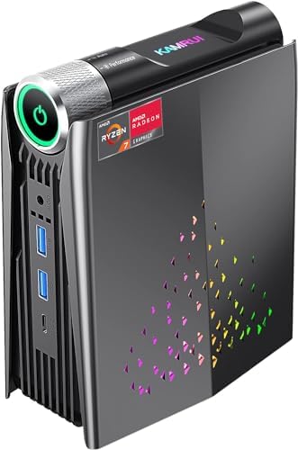 Mini PC AMD Ryzen 7 5825U 16GB 512GB - Windows 11 Pro, 4K Triple